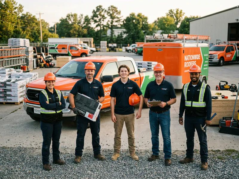 Natiowide Roofers - roof installation in Nolensville near me